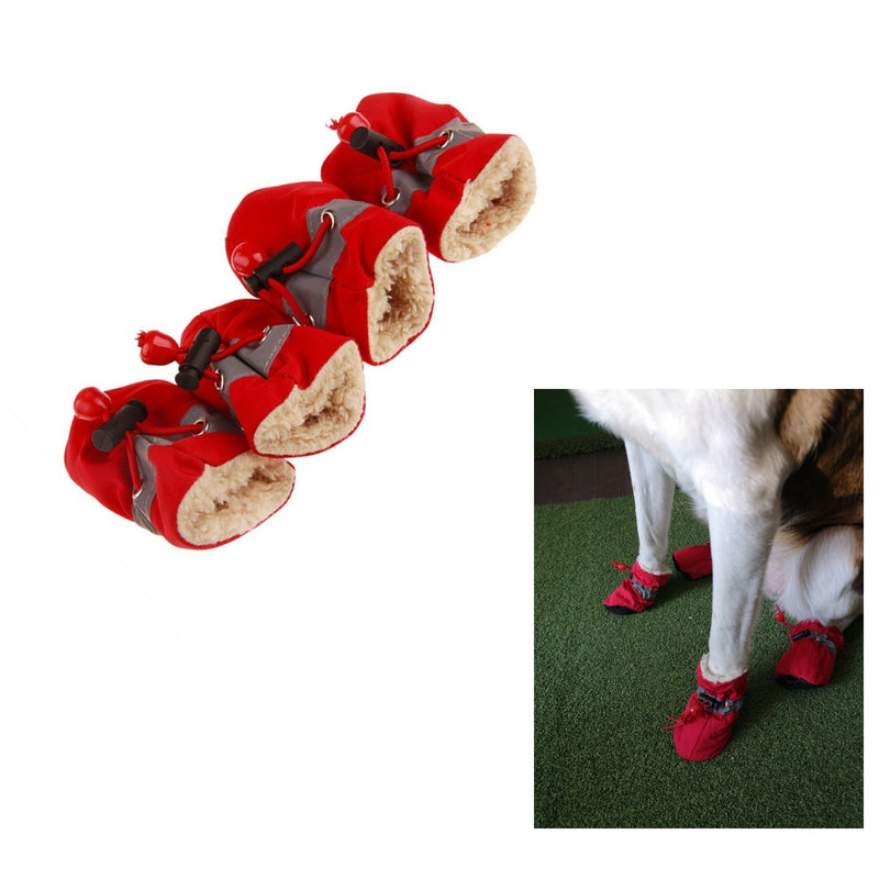 A99 PSB 4 Pcs Pet Dog Socks Anti Slip Dog Snow Boots Dog Shoes for