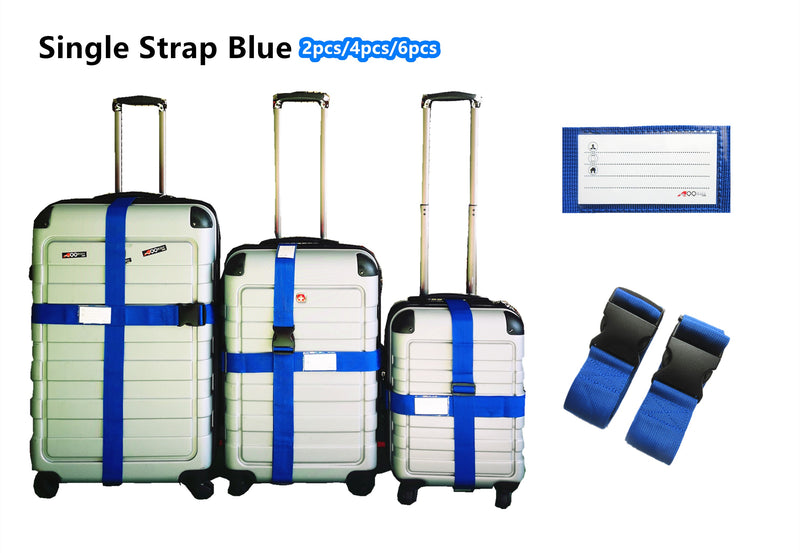 Suitcase Belts, Adjustable Luggage Straps, Travel Packing Straps