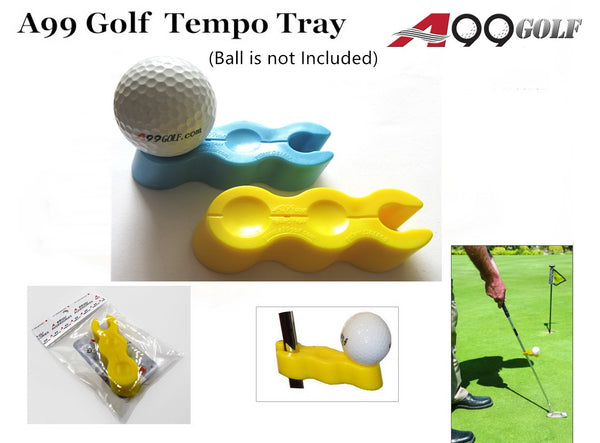 A99Golf Tempo Tray Control Helper Practice Putting Training Aids Golf Putter Trainer Aid Helper Professional Pace Tool