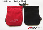 A99Golf Club Sports Valuables Pouch III Accessories Drawstring Pouch Tote Bag 2pcs Red + Black
