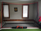 A99 Golf Auto-back Hitting Net Portable Big Practice Net Training Aid Driving Indoor Outdoor w. Carry Bag