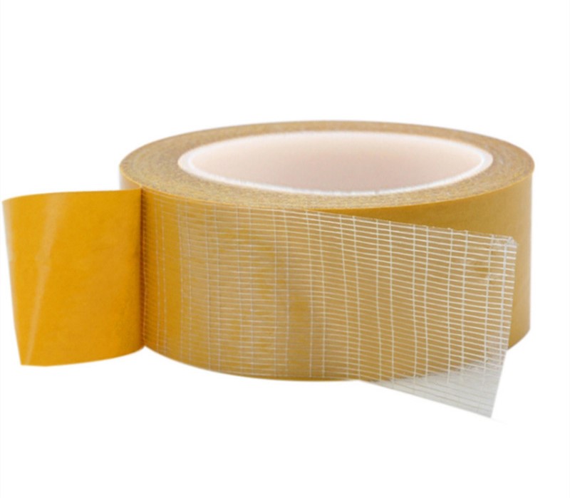 Double Sided Carpet Tape 2 Inches x 11 Yards Heavy Duty Double Sided Tape Extra Thick Rug Tape with Mesh Fabric Sticky Tape Residue Free for Rugs