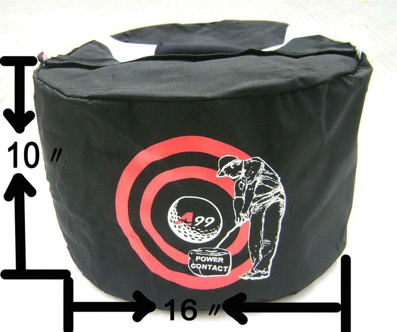 A99 Golf Power Smash Contact  Bag Swing Trainer Practice Training Aid Black