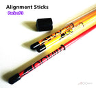 3pcs A99 Golf Alignment Sticks Golf Practice Rods to Set up Your Body Balls and Club in Perfect Alignment Posture Corrector with Clear Tube Case - Great Golf Christmas Gifts for Men's