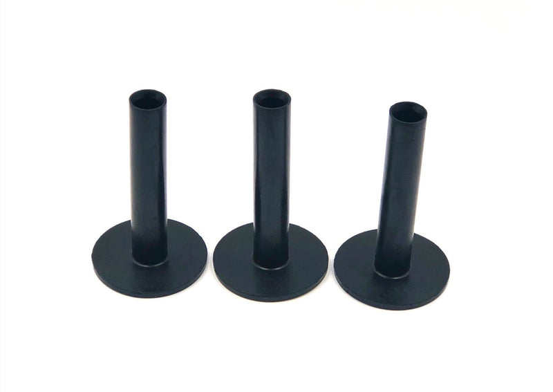A99 Golf Ultra Long Rubber Tee Black (3pcs or 6pcs) Indoor Outdoor Simulator Home Use Practice Training Aid