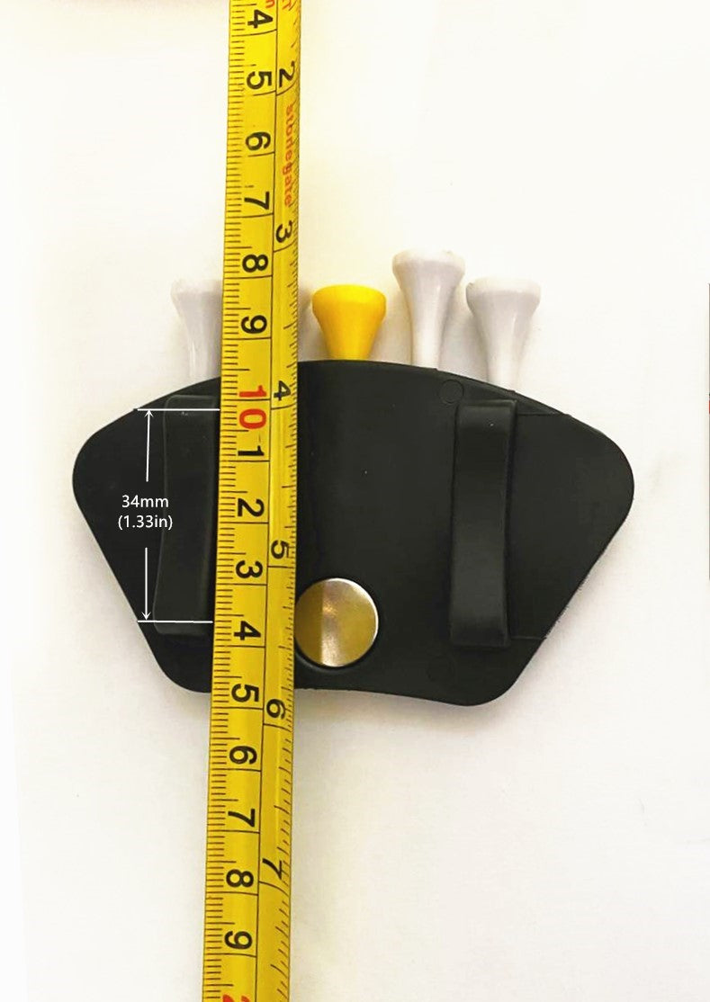 A99 Golf GT03 Tee Holder Carrier PVC with 5 Plastic Tees